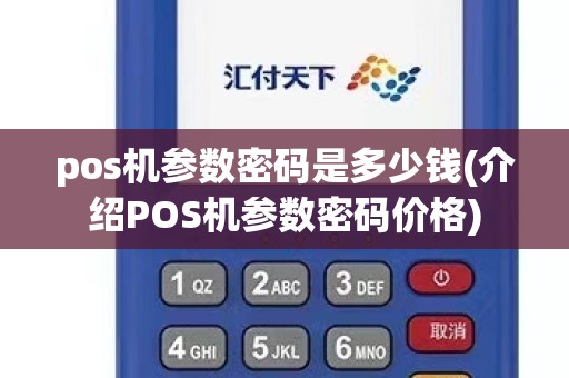 pos机参数密码是多少钱(介绍POS机参数密码价格)