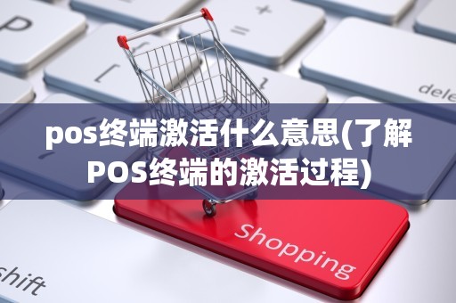 pos终端激活什么意思(了解POS终端的激活过程)