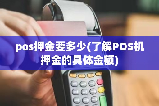 pos押金要多少(了解POS机押金的具体金额)