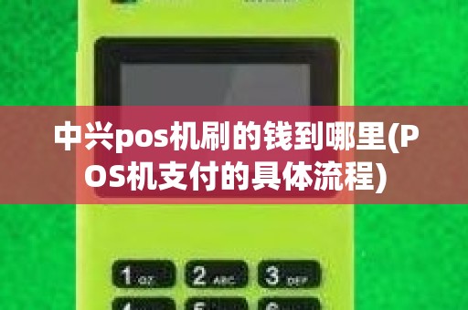 中兴pos机刷的钱到哪里(POS机支付的具体流程)