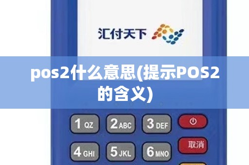 pos2什么意思(提示POS2的含义)