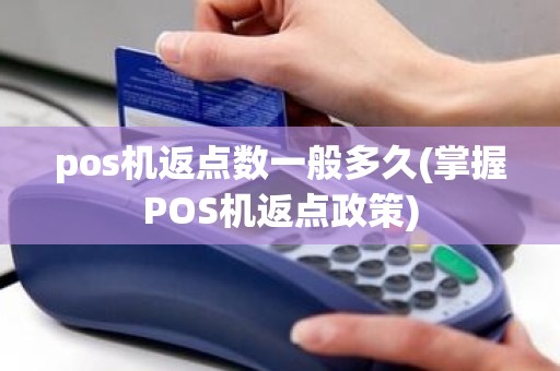 pos机返点数一般多久(掌握POS机返点政策)