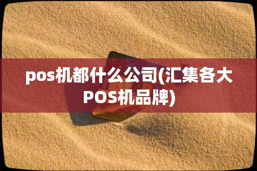 pos机都什么公司(汇集各大POS机品牌)