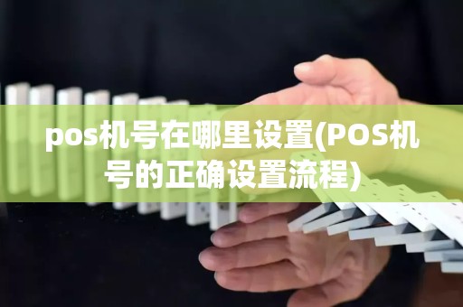 pos机号在哪里设置(POS机号的正确设置流程)