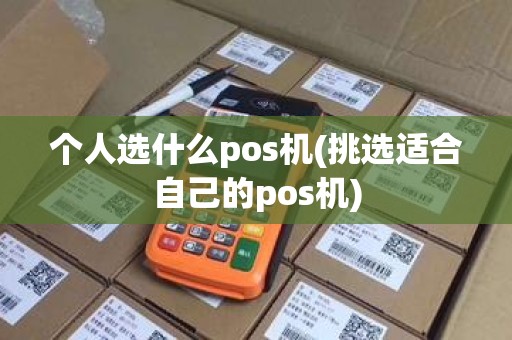 个人选什么pos机(挑选适合自己的pos机)