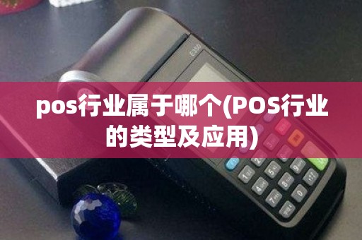 pos行业属于哪个(POS行业的类型及应用)