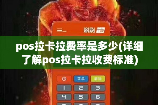 pos拉卡拉费率是多少(详细了解pos拉卡拉收费标准)