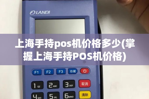 上海手持pos机价格多少(掌握上海手持POS机价格)